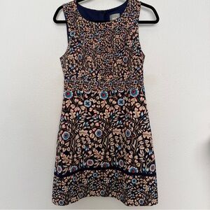 Anthropologie Maeve Brindle Floral Sheath Dress